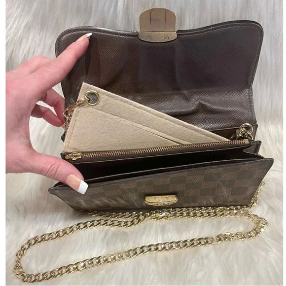 Authenticated Louis Vuitton Damier Ebene Sistina Long Wallet - Picture 11 of 16